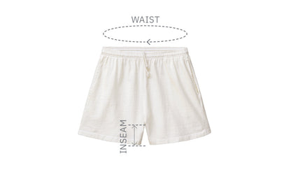 	WAIST	INSEAM	XS	12 1/4	2 1/4	S	12 3/4	2 1/2	M	13 1/4	2 3/4	L	13 3/4	3 1/4	XL	14 1/4	3 3/4