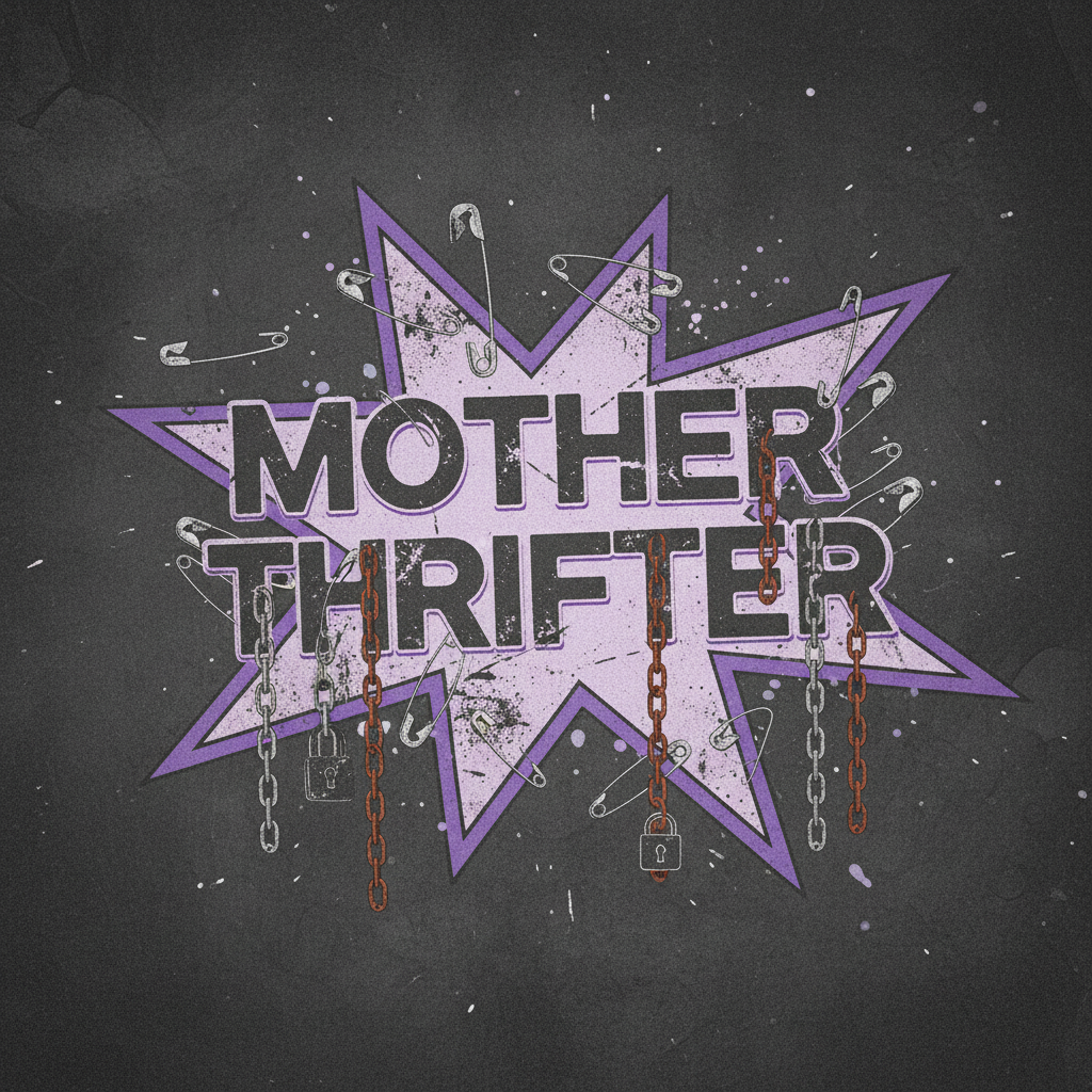Mother Thrifter 90s Scene Kid Logo